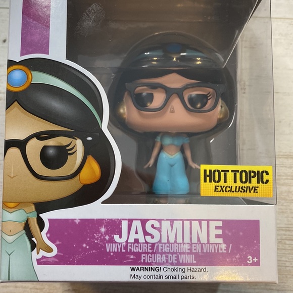 Funko Pop Nerd Jasmine #68 Disney Exclusive Figure - Picture 3 of 8